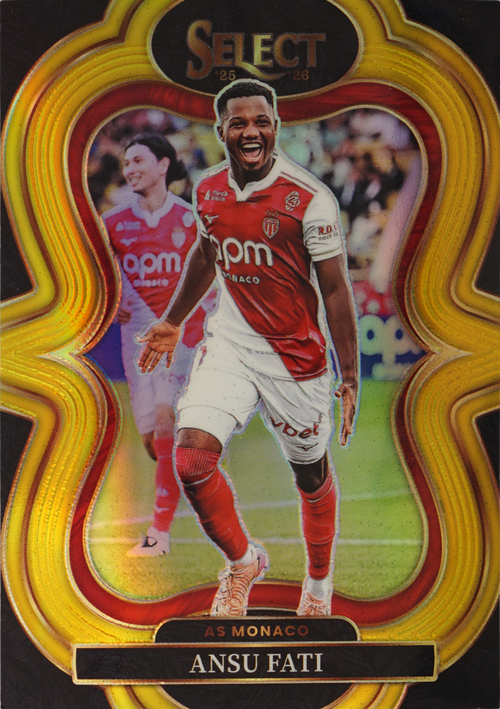 Ansu Fati trading card
