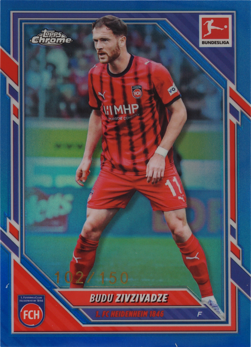 Budu Zivzivadze trading card
