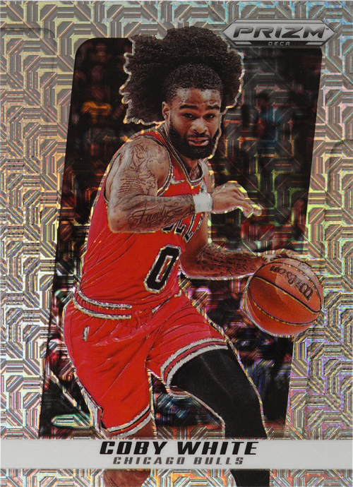 Coby White trading card