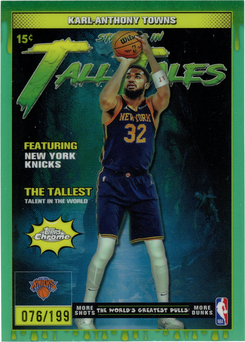 Karl-Anthony Towns trading card