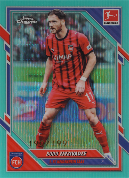 Budu Zivzivadze trading card