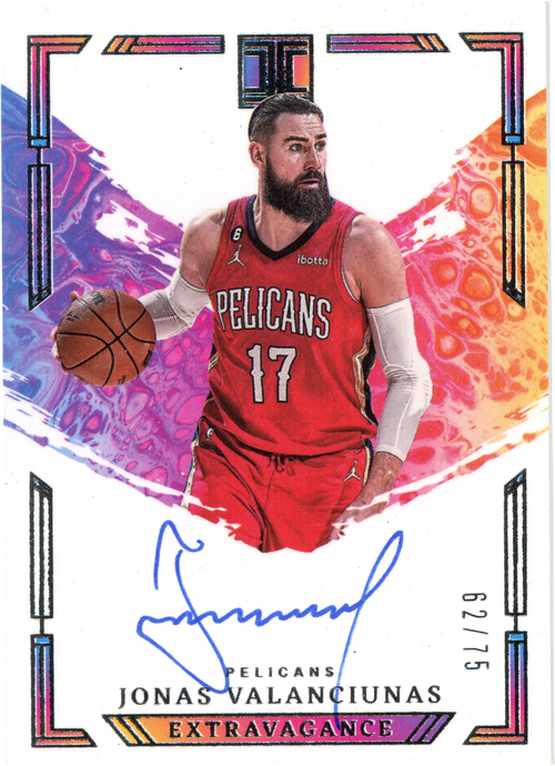 Jonas Valanciunas trading card