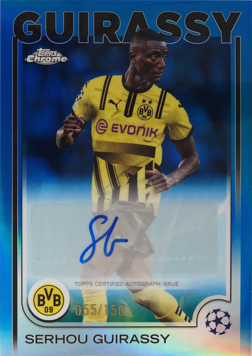 Serhou Guirassy trading card