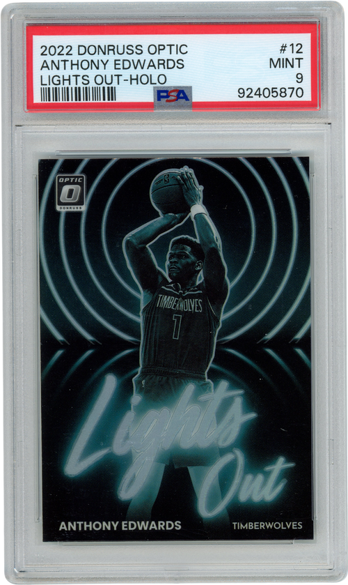 Anthony Edwards trading card