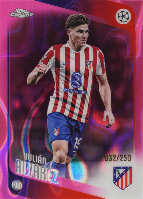 Julián Alvarez trading card
