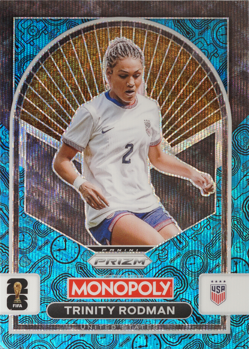 Trinity Rodman trading card