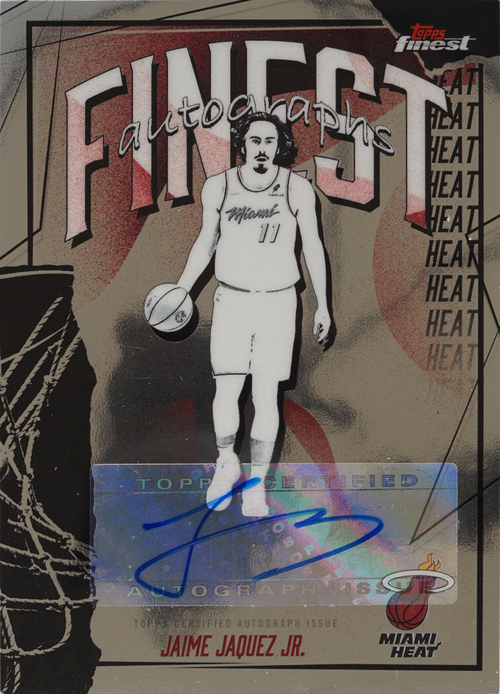 Jaime Jaquez Jr. trading card