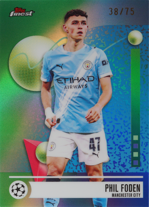 Phil Foden trading card