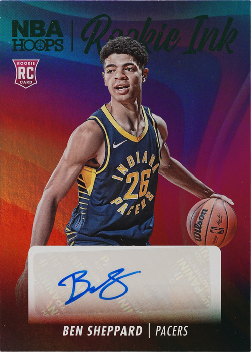 Ben Sheppard trading card