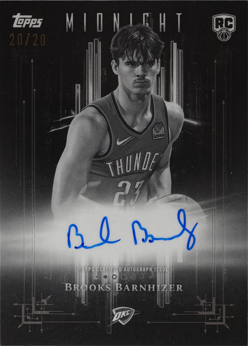 Brooks Barnhizer trading card