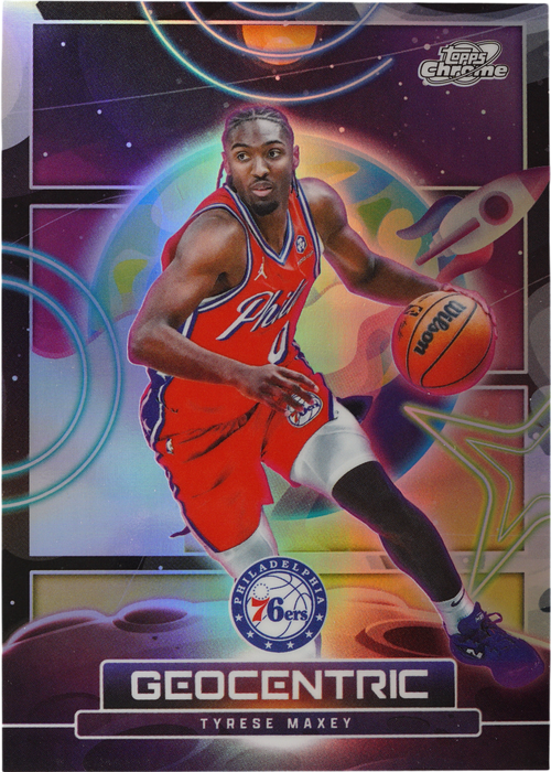 Tyrese Maxey trading card