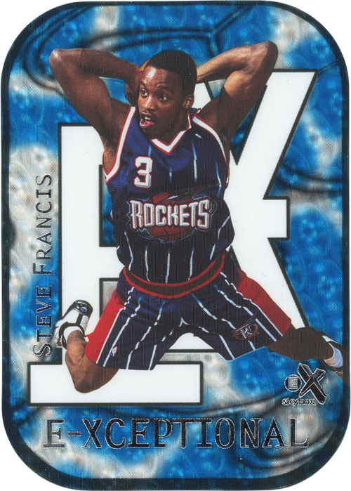 Steve Francis trading card