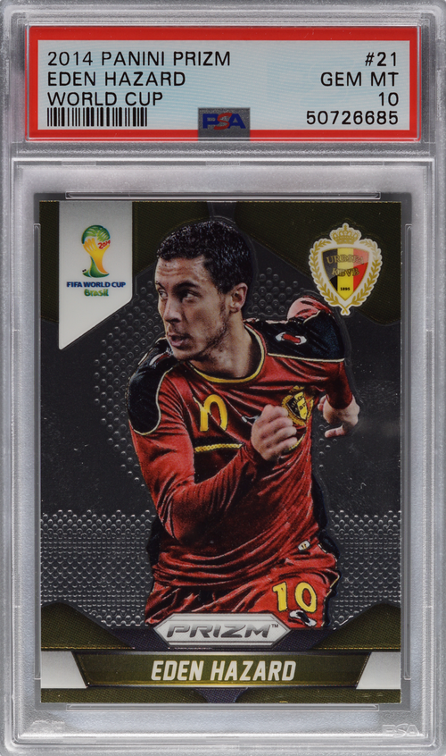 Eden Hazard trading card