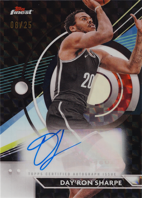 Day'Ron Sharpe trading card