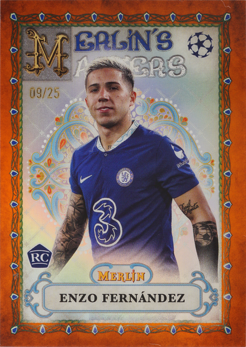 Enzo Fernández trading card