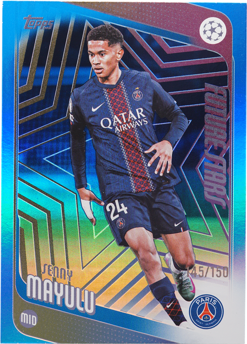 Senny Mayulu trading card