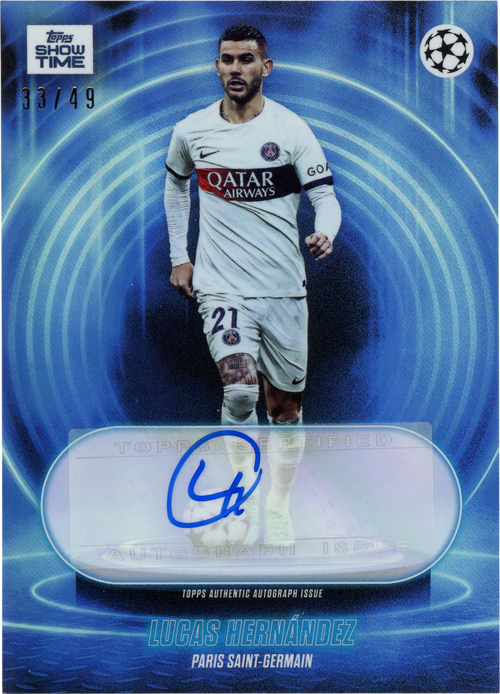 Lucas Hernández trading card