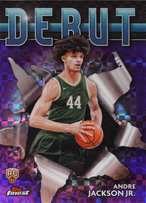 Andre Jackson Jr. trading card