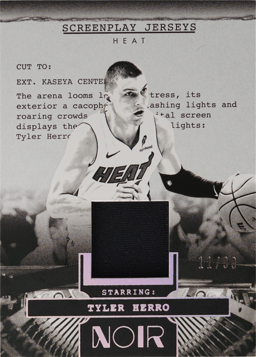 Tyler Herro trading card