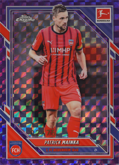 Patrick Mainka trading card