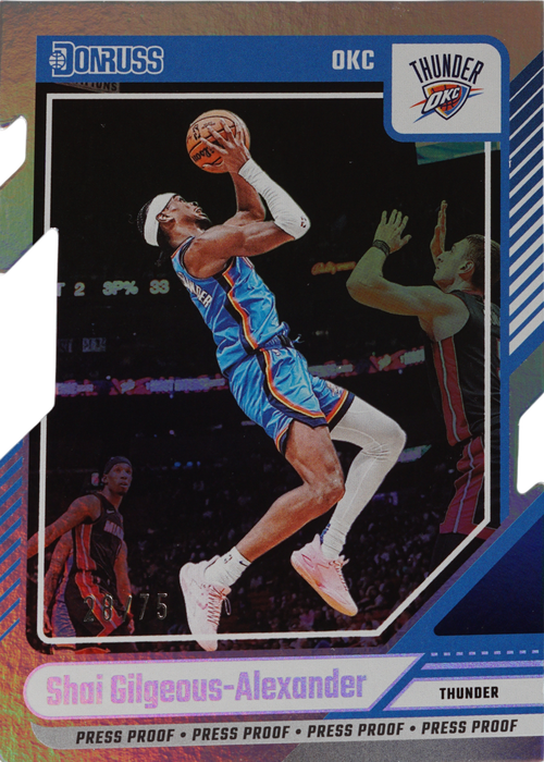 Shai Gilgeous-Alexander trading card