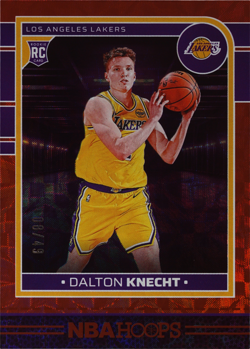 Dalton Knecht trading card