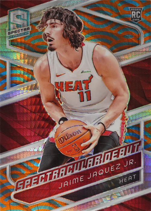 Jaime Jaquez Jr. trading card