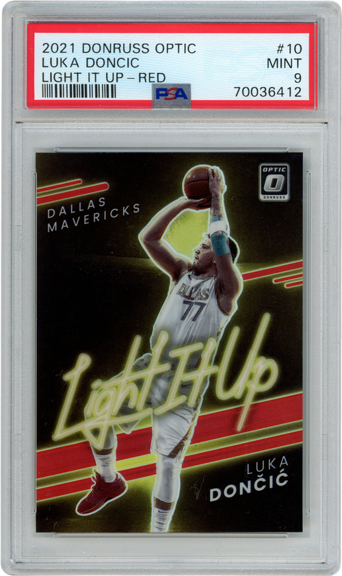 Luka Doncic trading card