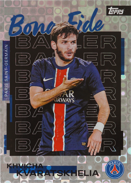 Khvicha Kvaratskhelia trading card