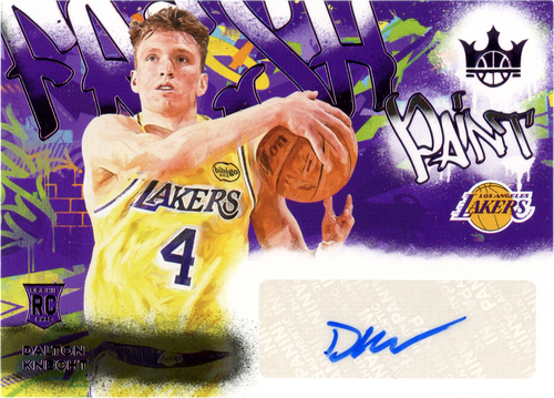 Dalton Knecht trading card