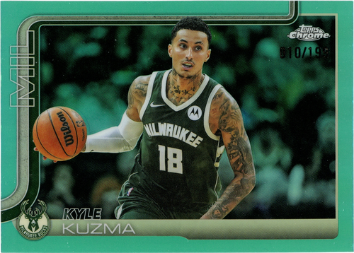 Kyle Kuzma trading card