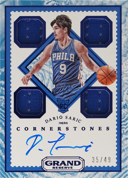 Dario Saric trading card
