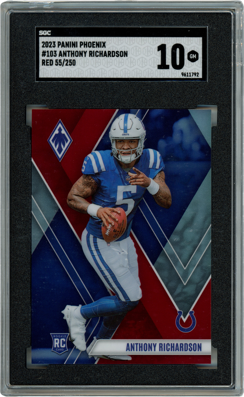 Anthony Richardson trading card