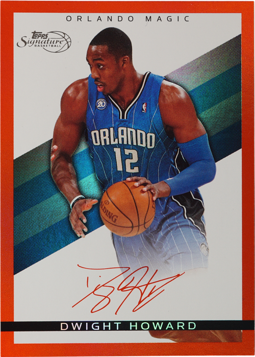 Dwight Howard trading card
