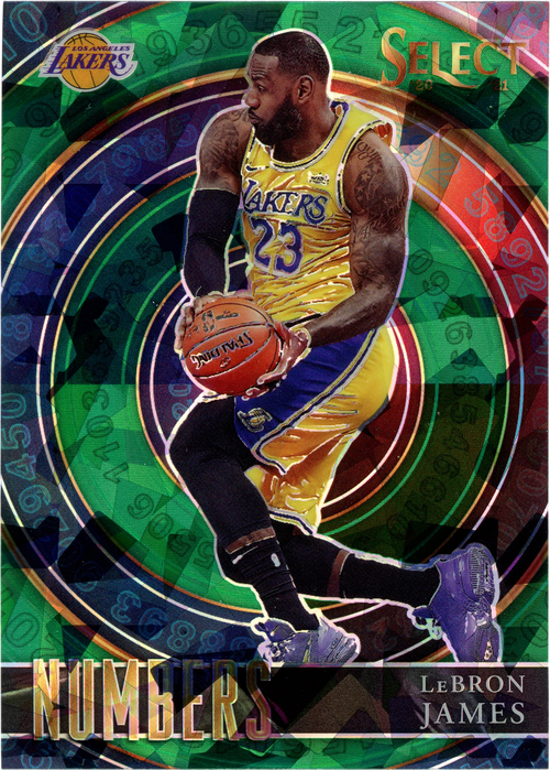 LeBron James trading card