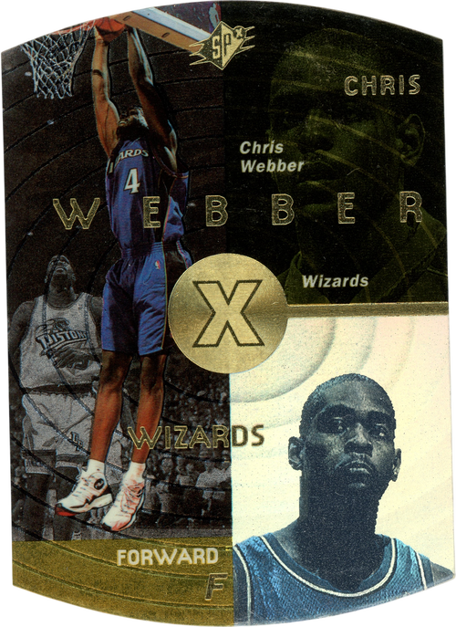 Chris Webber trading card