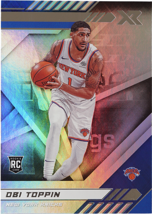 Obi Toppin trading card