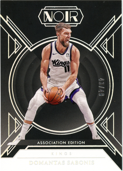 Domantas Sabonis trading card