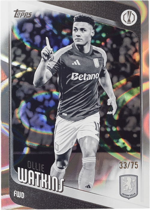 Ollie Watkins trading card