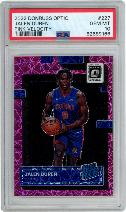 Jalen Duren trading card