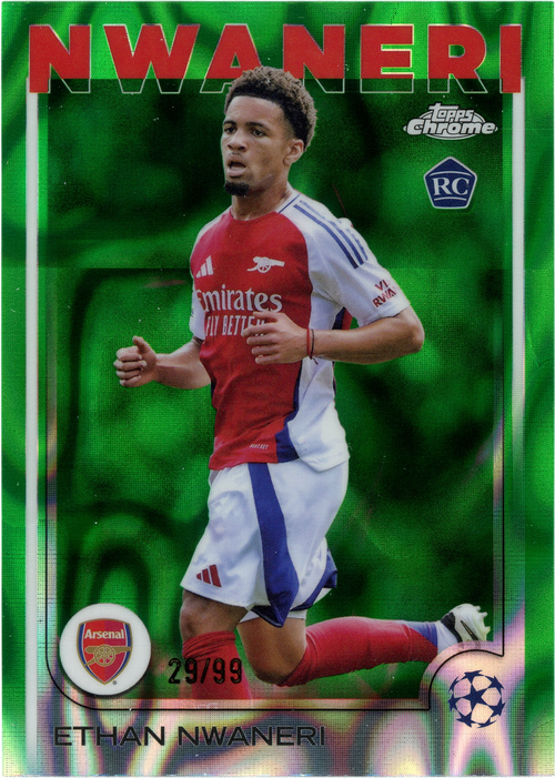 Ethan Nwaneri trading card