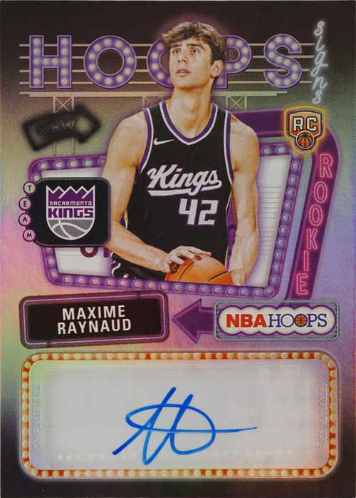 Maxime Raynaud trading card