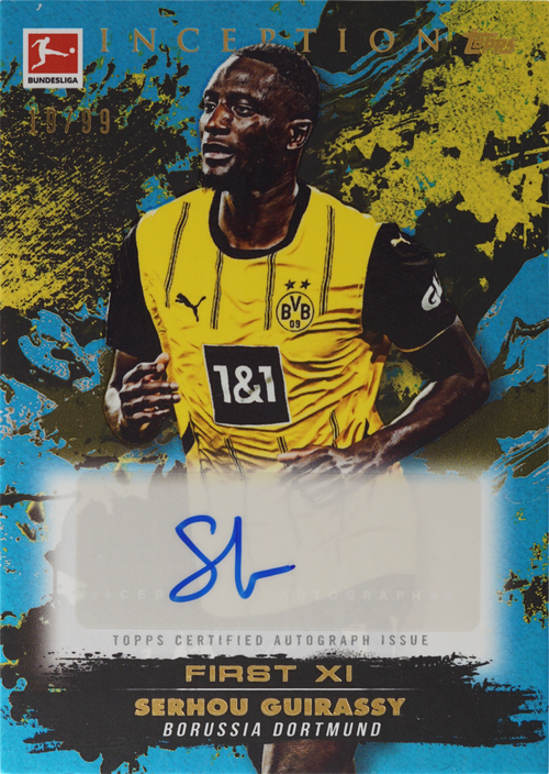Serhou Guirassy trading card