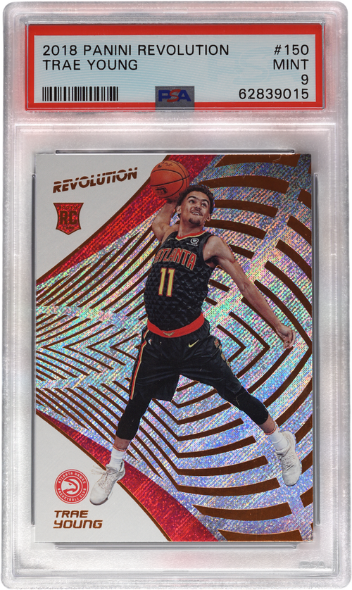 Trae Young trading card