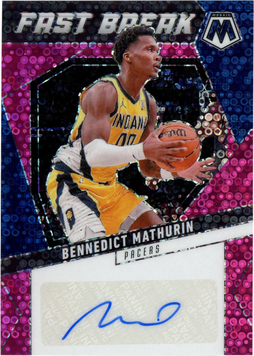 Bennedict Mathurin trading card