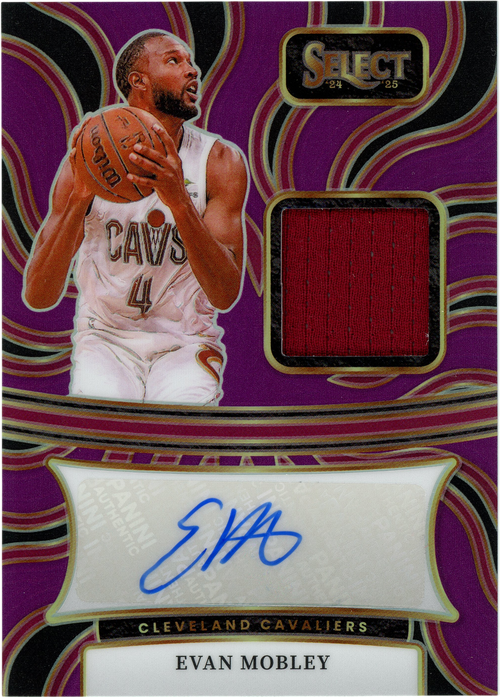 Evan Mobley trading card