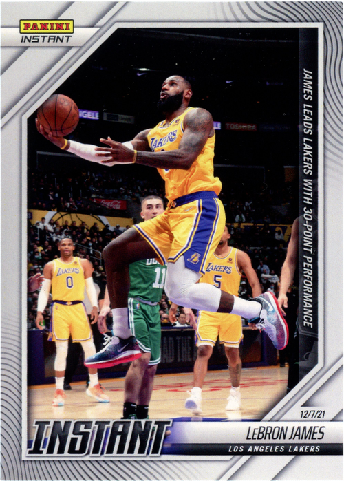 LeBron James trading card
