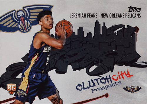 Jeremiah Fears trading card