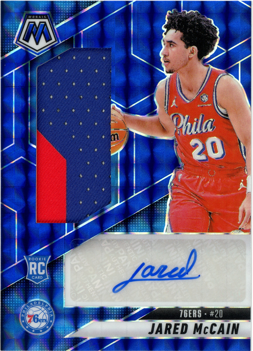 Jared McCain trading card