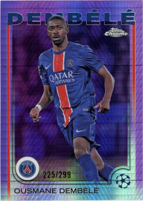 Ousmane Dembélé trading card